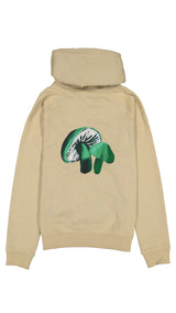 Shrooms Hoodie in Beige