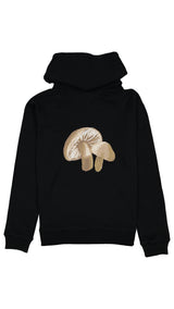 Shrooms Hoodie in Black