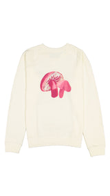 Shrooms Sweatshirt in White