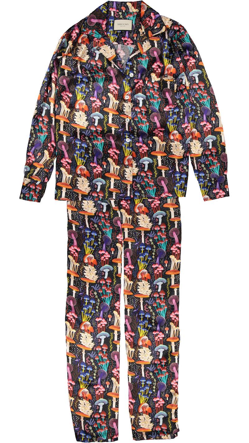 MAGIC MULTICOLOURED PRINT FOR HER IN SILK