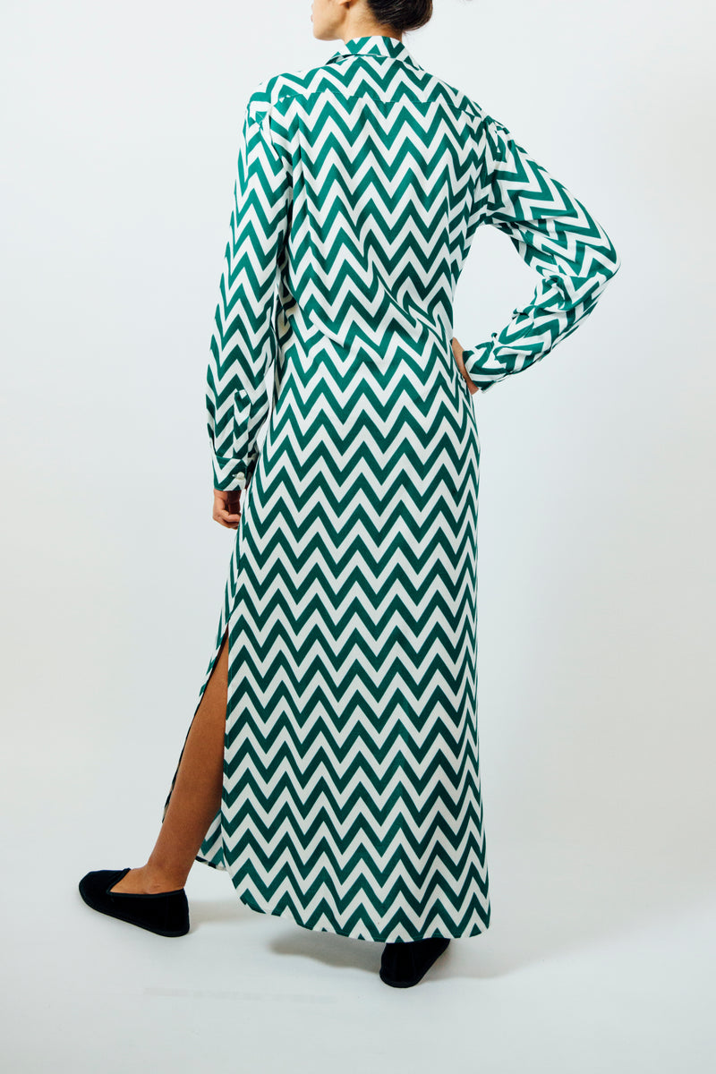 ZIG ZAG LONG SHIRT