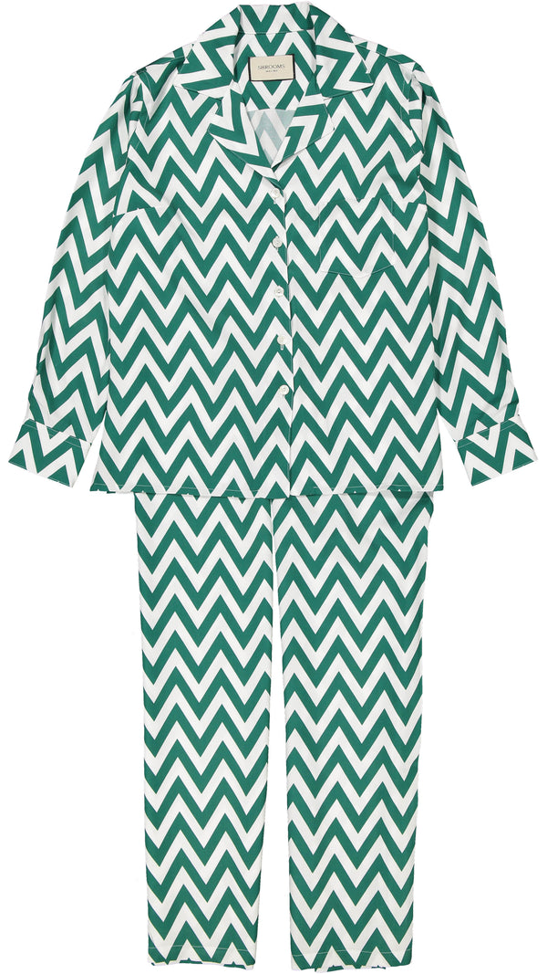 ZIGZAG EMERALD GREEN FOR HER